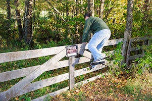 No Trespassing Sign